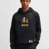 Hugo Boss T-Shirts-BOSS x NFL cotton T-shirt with gold-tone embroidery-boss hugo 3