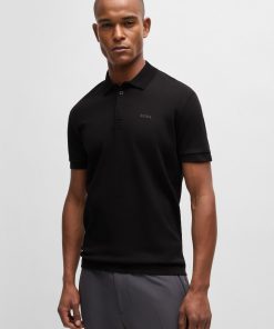 Hugo Boss Polo Shirts-Paddy polo shirt with drop-needle stitching-hugo by hugo boss