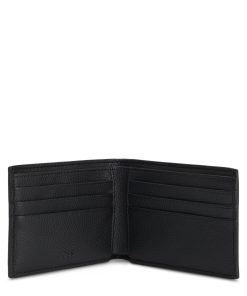 Hugo Boss Wallets and Key Rings-Grained faux-leather wallet with logo and signature stripe-hugoboss 2