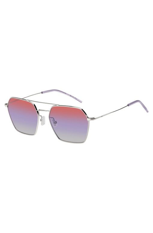 Hugo Boss Eyewear-Double-bridge sunglasses with multicolored lenses-hugo boss near me