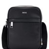 Hugo Boss Bags-Reporter bag with stacked logo-hugo boss near me 3