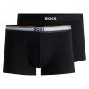 Hugo Boss Underwear-Three-pack of stretch-cotton boxer briefs with logos-hugoboss 4