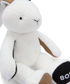 Hugo Boss-Branded faux-fur cuddly bunny for babies-hugo boss near me 2