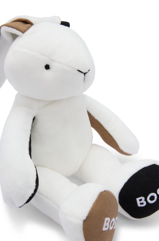 Hugo Boss-Branded faux-fur cuddly bunny for babies-hugo boss near me - Image 2