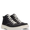 Hugo Boss Sneakers-Mixed-material trainers with faux-leather trims-boss near me 3