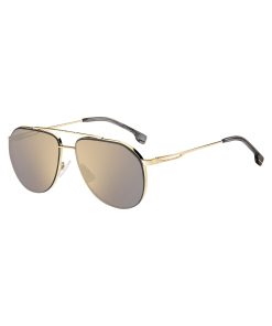 Hugo Boss Eyewear-Double-bridge sunglasses with fork temples-hugo boss outlet