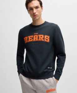 Hugo Boss Tracksuits-BOSS x NFL regular-fit sweatshirt with special branding-boss hugo