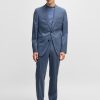 Hugo Boss Suits-Slim-fit suit in a performance-stretch wool blend-boss store 3