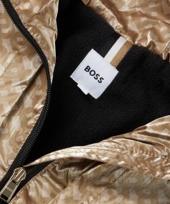 Hugo Boss-Kids’ hooded windbreaker with monogram pattern-hugo boss sale 2