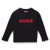 Hugo Boss-Kids’ hooded windbreaker with rear logo embroidery-boss outlet 3