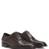 Hugo Boss Business Shoes-Derby shoes in grained leather-hugo boss near me 4