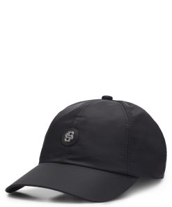 Hugo Boss-Waterproof cap with Double B monogram-hugoboss