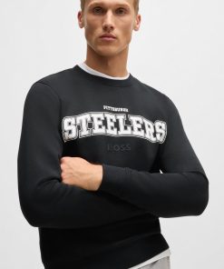 Hugo Boss Tracksuits-BOSS x NFL regular-fit sweatshirt with special branding-hugo boss store near me 2