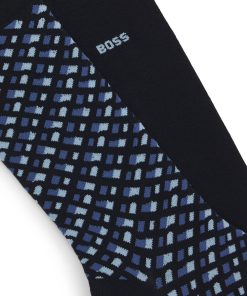 Hugo Boss Socks-Two-pack of regular-length socks-boss outlet 2