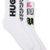 Hugo Boss Socks-Two-pack of regular-length socks with logo details-hugo 4