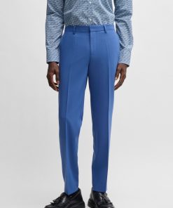 Hugo Boss Pants-Slim-fit trousers in performance-stretch fabric-boss near me