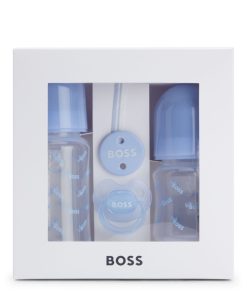 Hugo Boss-Gift-boxed set of baby bottles, dummy and clip-hugo by hugo boss 2