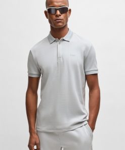 Hugo Boss Polo Shirts-Paddy polo shirt with drop-needle stitching-boss outlet