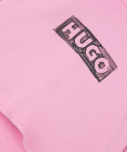 Hugo Boss-Kids’ fleece hoodie with logo artwork-hugo by hugo boss 2