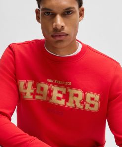 Hugo Boss Tracksuits-BOSS x NFL regular-fit sweatshirt with special branding-hugoboss 2