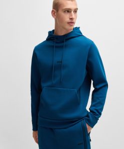 Hugo Boss Tracksuits-Regular-fit hoodie with logo detail-hugo boss sale