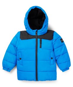 Hugo Boss-Kids’ hooded jacket with logo details-boss hugo 2