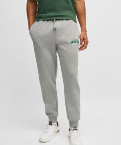 Hugo Boss Shop all-BOSS x NFL signature-tape tracksuit bottoms with special branding-hugo boss store near me