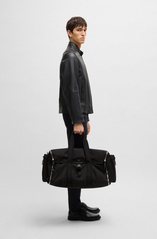 Hugo Boss Bags-Holdall with zipped suit compartment-boss store - Image 2