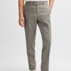 Hugo Boss-Extra-slim-fit suit trousers in melange wool-hugo 4