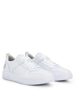 Hugo Boss Sneakers-Basketball-inspired lace-up trainers with bubble branding-hugo boss sale