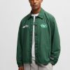 Hugo Boss Jackets and Coats-BOSS x NFL water-repellent jacket with embroidered branding-hugoboss 3