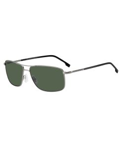 Hugo Boss Eyewear-Double-bridge sunglasses with green lenses-boss near me