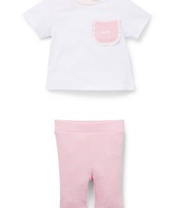 Hugo Boss-Gift-boxed set of baby T-shirt and leggings-boss store