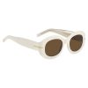 Hugo Boss Eyewear-Gold-tone sunglasses with black end-tips-hugo boss store near me 3