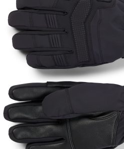 Hugo Boss Hats and Gloves-BOSS x Perfect Moment mixed-material ski gloves with leather-hugo boss outlet 2