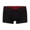 Hugo Boss Underwear-Logo-waistband regular-rise trunks with houndstooth print-boss store near me 3