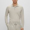 Hugo Boss Sweaters and Cardigans-Wool-blend oversize-fit sweater with seasonal jacquard-hugoboss 4