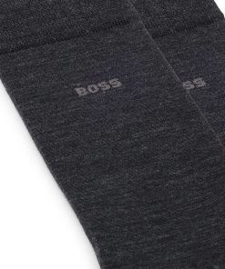 Hugo Boss Socks-Two-pack of socks in wool-hugo 2