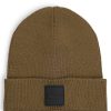 Hugo Boss-Fisherman beanie hat in virgin wool and cashmere-boss near me 4