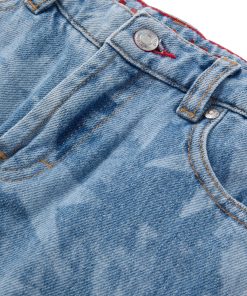 Hugo Boss-Kids’ relaxed-fit jeans in star-print cotton denim-hugo 2