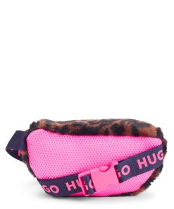 Hugo Boss-Kids’ belt bag in cheetah-patterned faux fur-hugoboss 2