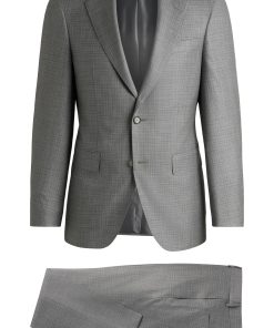 Hugo Boss-Regular-fit suit in wool and silk-hugoboss