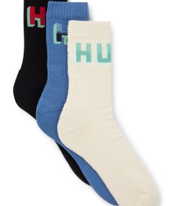 Hugo Boss Socks-Three-pack of short-length socks-hugo boss store