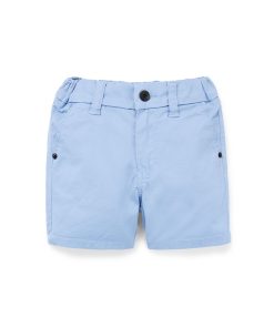 Hugo Boss-Kids’ shorts in stretch cotton with branded label-hugo