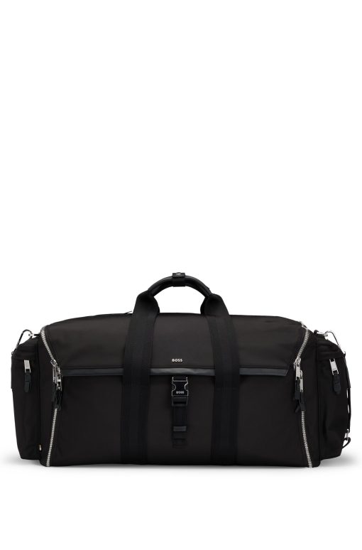 Hugo Boss Bags-Holdall with zipped suit compartment-boss store