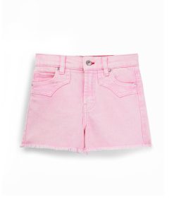 Hugo Boss-Kids’ shorts in stretch denim with Western-inspired stitching-hugo by hugo boss