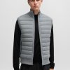 Hugo Boss Jackets and Coats-Water-repellent jacket in crease-resistant stretch material-boss store 4