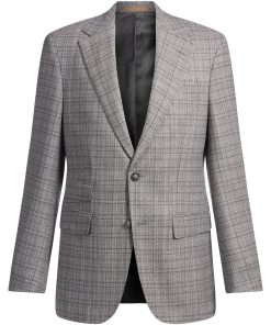 Hugo Boss Sport Coats-Regular-fit blazer in checked stretch wool-hugo by hugo boss 2