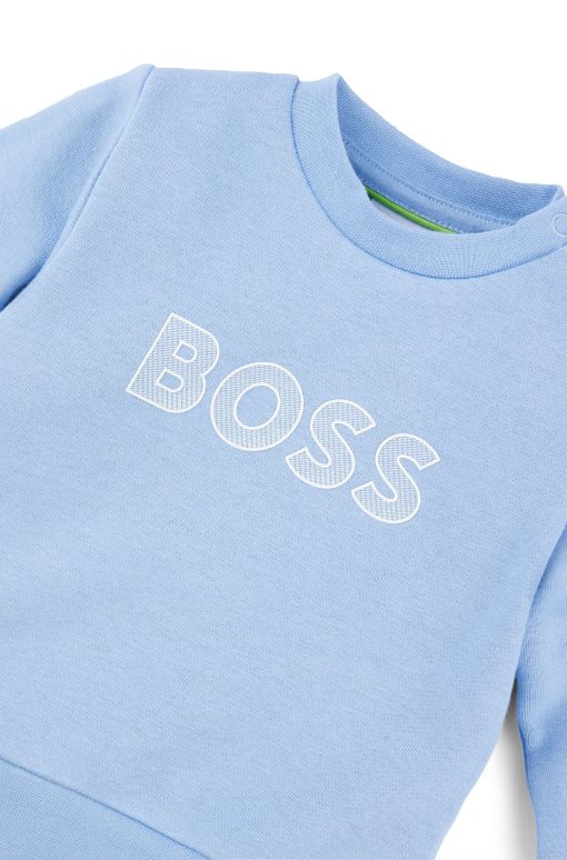 Hugo Boss-Kids' sweatshirt with logo print-boss store - Image 2