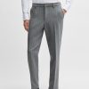 Hugo Boss Pants-Slim-fit trousers in stretch gabardine-boss store 4